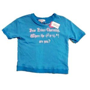 WILDFOX Dear Prince CHARMING Where the ... Tee